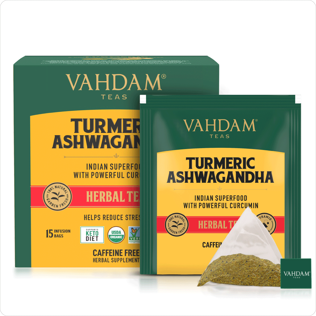 Turmeric Ashwagandha Herbal Tea Tisane