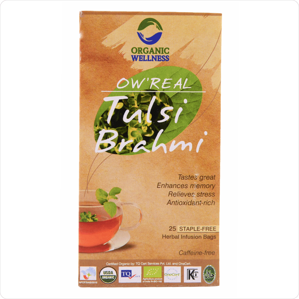 Real Tulsi Brahmi Tea Bags